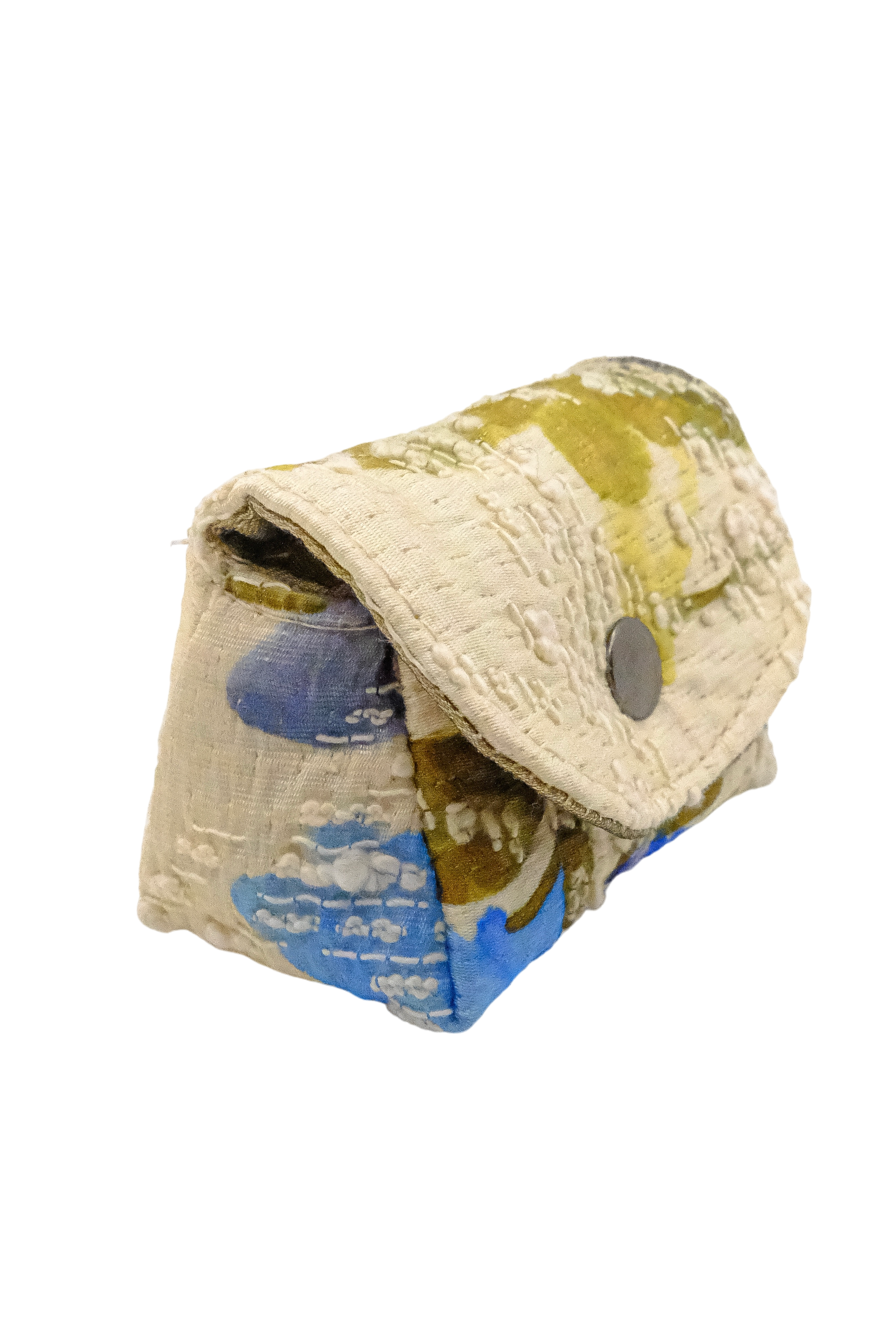 Porta bolsitas sostenible en tejido reciclado